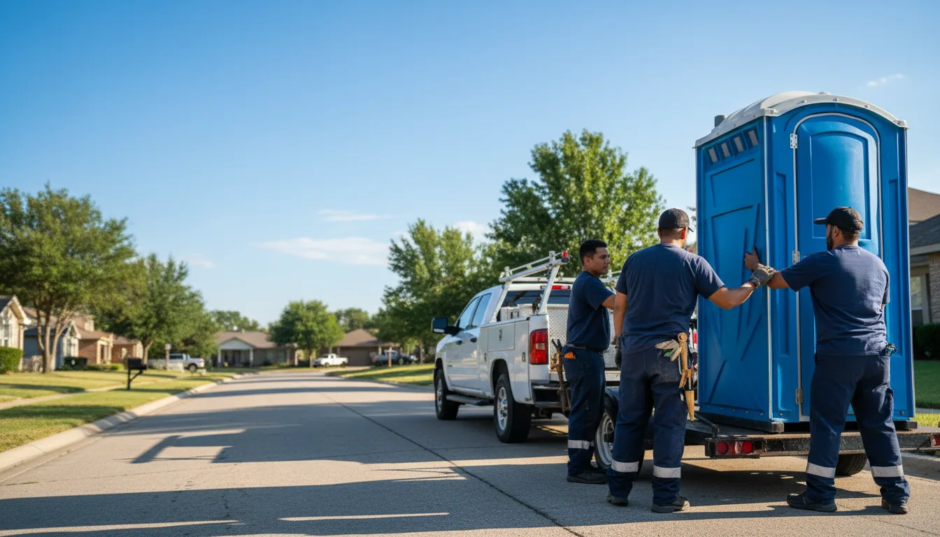 Portable Toilet Rental in Willis, TX near me